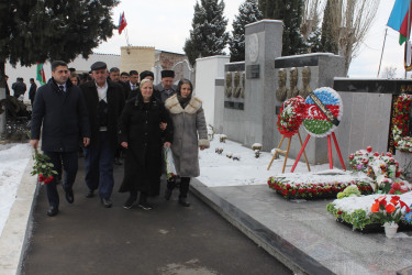 Vətən müharibəsi şəhidi Şirzad Mirzəyevin xatirəsi anılıb