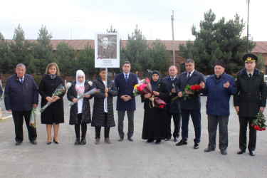 Vətən müharibəsi şəhidi Həsənov Vüsal Bayram oğlunun ikinci ildönümündə məzarı və ailəsi ziyarət olunub