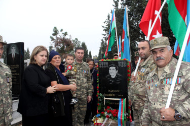 Vətən müharibəsi şəhidi Həsənov Kənan Zirəddin oğlunun ikinci ildönümü məzarı başında qeyd edilib və ailəsi ziyarət olunub