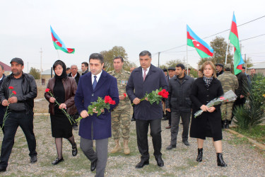 Vətən müharibəsi şəhidi Binnətov Ruslan Rafiq oğlunun ikinci ildönümü məzarı başında qeyd edilib