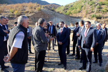 Göygöl Rayon İcra Hakimiyyətinin başçısı Elvin Paşayev yerlərdə əhali ilə görüş keçirib