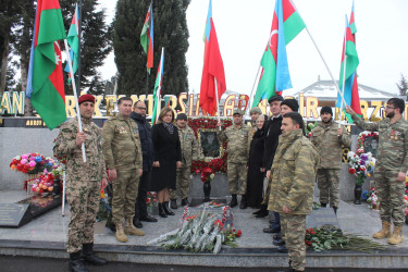 Vətən müharibəsi şəhidi Şirzad Mirzəyevin xatirəsi anılıb