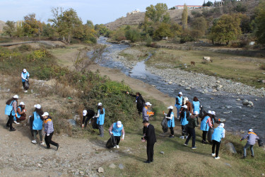 Göygöl rayon ərazisində “Təmiz Göygöl” aksiyası keçirilib