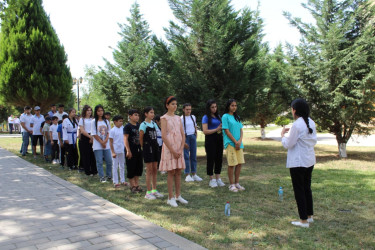 Göygöl gənclərinin iki günlük günərzi yay düşərgəsi təşkil olunub