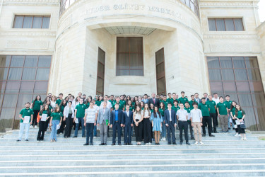 Azərbaycan Respublikası Kənd Təsərrüfatı Nazirliyinin və Aqrar İnkişaf Könüllüləri Təşkilatının təşkilatçılığı ilə Könüllülərin regional hesabatı keçirilmişdir