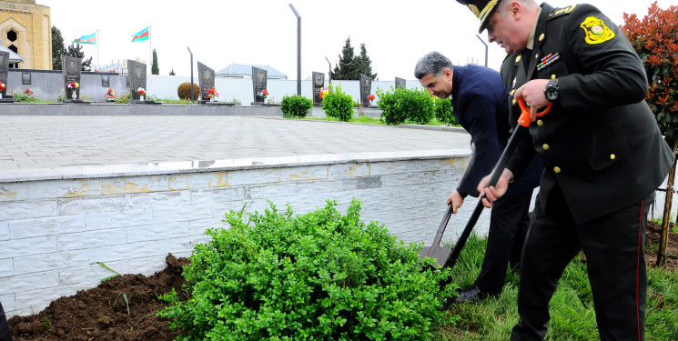 Yaşıllaşdırma işləri davam etdirilir