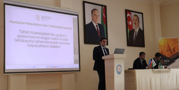 Göygöl məktəblərində qida təhlükəsizliyi ilə bağlı maarifləndirmə tədbiri keçirilib