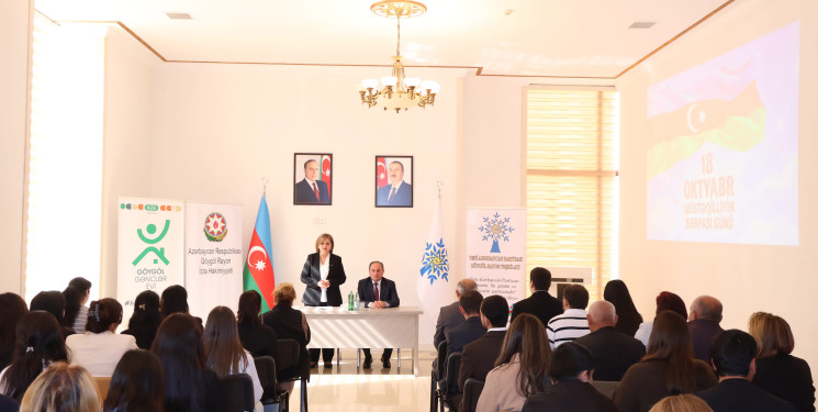 “18 Oktyabr - Müstəqilliyin Bərpası Günü” münasibətilə tədbir keçirilib