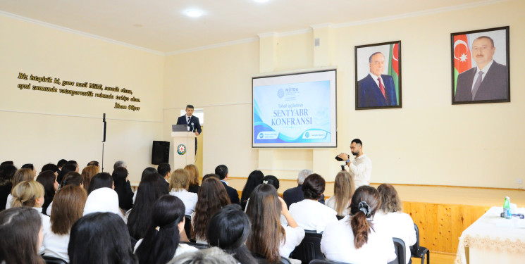 Təhsil işçilərinin sentyabr konfransı keçirilib