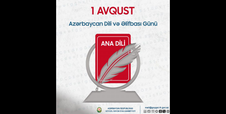 1 Avqust – Azərbaycan əlifbası və Azərbaycan dili Günü qeyd olunub