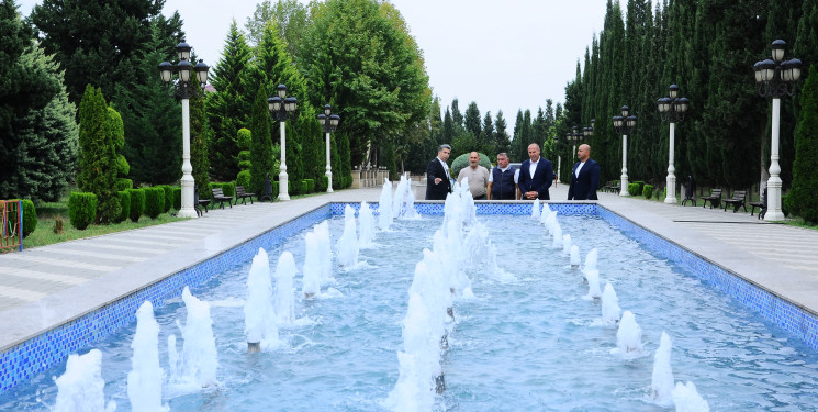 Parklara baxış keçirilib