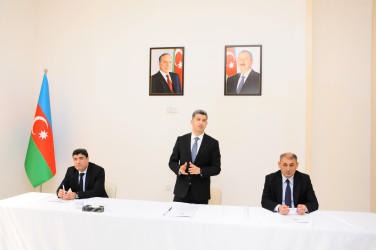 Şəhər sakinləri ilə növbəti səyyar görüş keçirilib