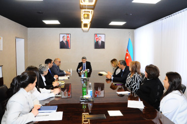 Mədəniyyət müəssisələrinin rəhbərləri ilə görüş keçirilib