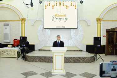 An iftar table has been organized in Goygol