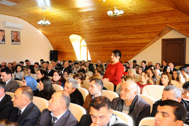 Göygöldə maarifləndirici tədbir keçirilib