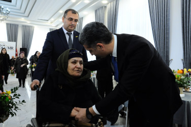 8 Mart – Beynəlxalq Qadınlar Günü münasibətilə şəhid ailələri ilə tədbir keçirilib