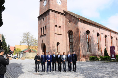 Almaniya Bundestaqının üzvləri Göygöl rayonuna səfər ediblər