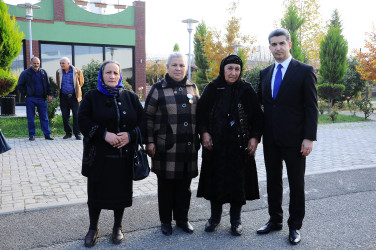 Şəhid ailələri ilə görüş keçirilib