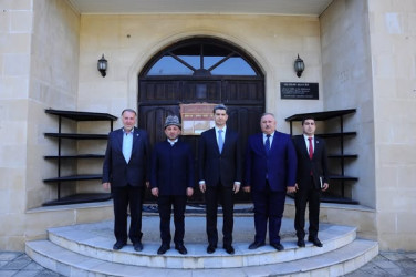 Göygöl şəhəri "Heydər" məscidi ziyarət edilib