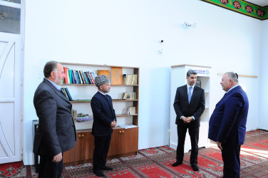 Göygöl şəhəri "Heydər" məscidi ziyarət edilib