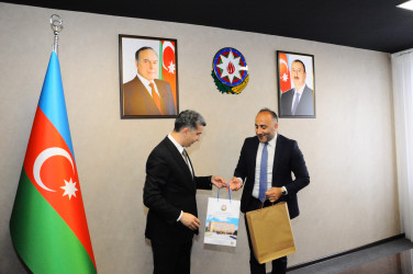 Türkiyə nümayəndə heyəti ilə rəsmi görüş keçirilib
