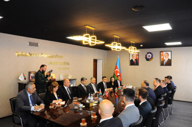 An official meeting was held with the Turkish delegation