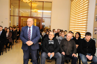 Şəhər sakinləri ilə növbəti səyyar görüş keçirilib